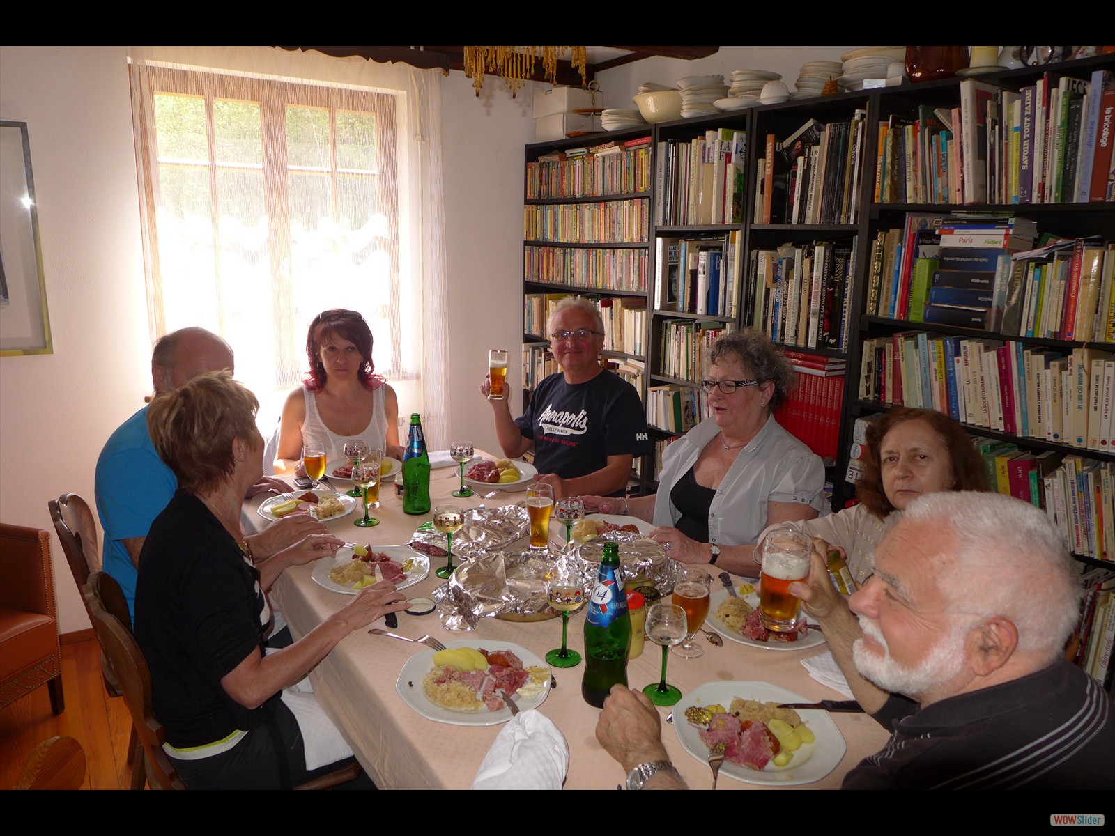 Avril: Repas Choucroute - Astrid - Hajdu - Hertzog