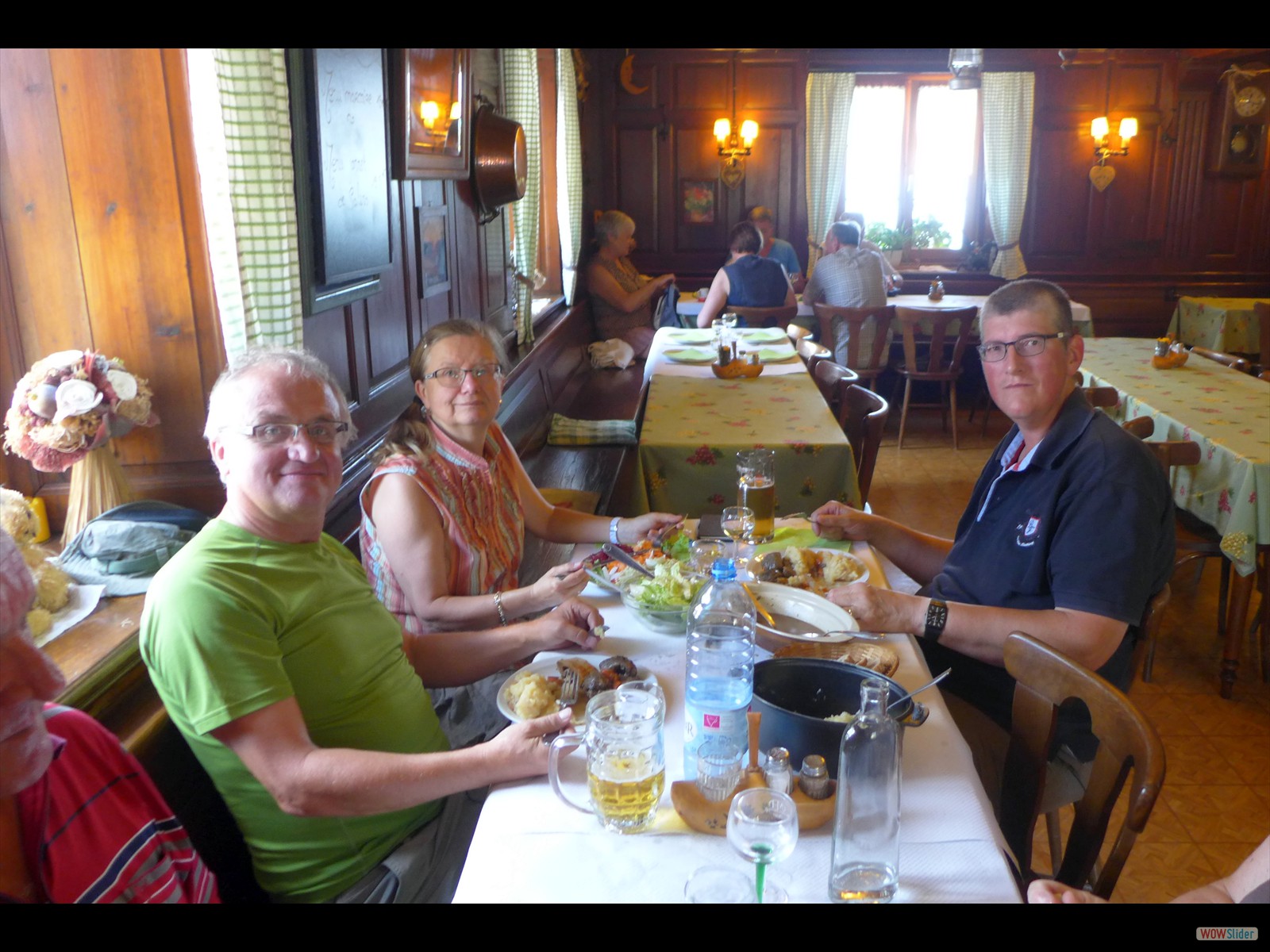 Juillet: Jean-luc et Martine - dans une ferme-auberge des Vosges