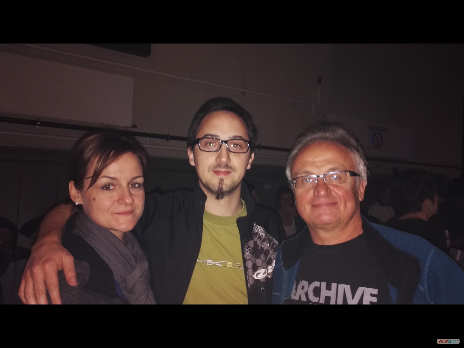 Novembre: Avec Bruno et Christelle au Concert Archive Kaserne Basel